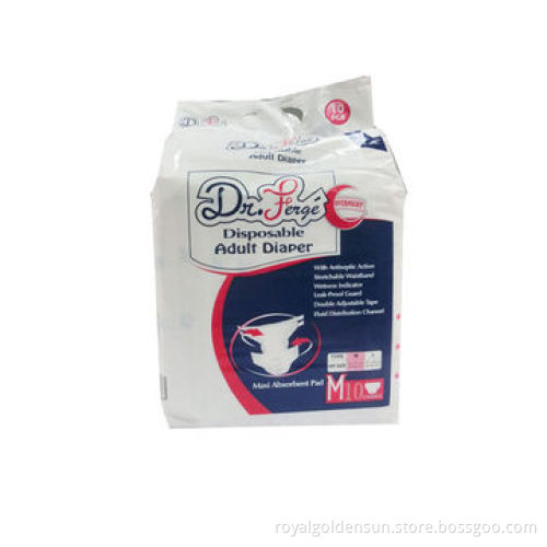 Night use disposable adult diapers with very high absorption